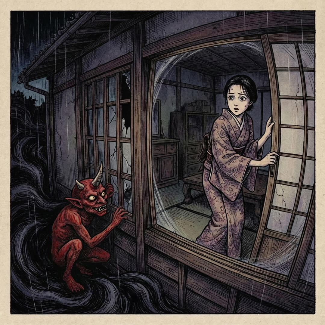 amanojaku_yokai_sneak_in