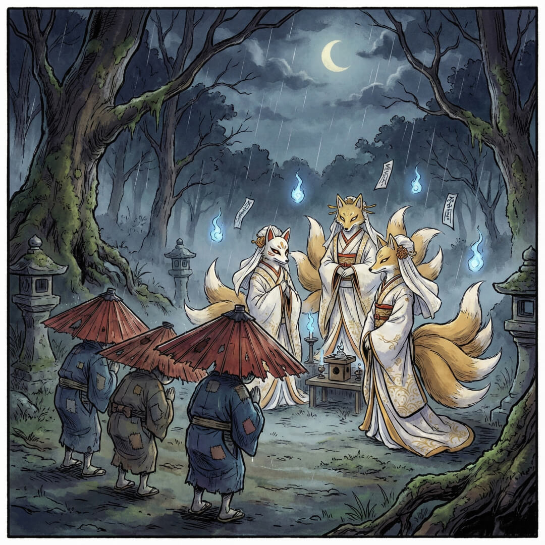 amefuri_kozo_yokai_fox