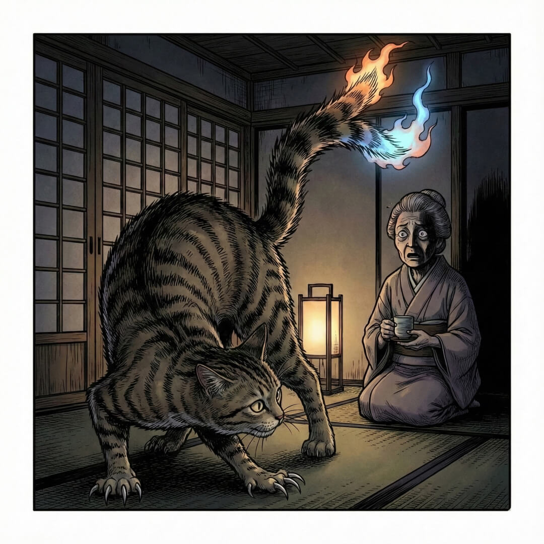 bakeneko_yokai_tail